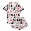 Tampa Bay Football Satin Pajamas Set For Women