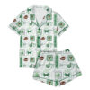 Philabelphia Football Satin Pajamas Set For Women