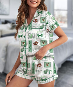 Philabelphia Football Satin Pajamas Set For Women