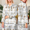 New Orleans Football Satin Pajamas Set For Women