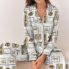 New Orleans Football Satin Pajamas Set For Women