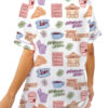 Gilmore Girl Satin Pajamas Set For Women