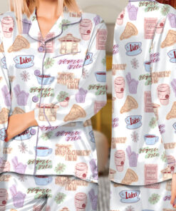 Gilmore Girl Satin Pajamas Set For Women