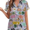 The Golden Girls Satin Pajamas Set For Women