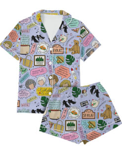The Golden Girls Satin Pajamas Set For Women