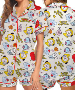 Better Together BT21s Satin Pajamas Set For Women
