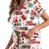 Merry Fetchmas Silky Satin Pajama Set For Women
