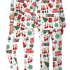 Merry Fetchmas Silky Satin Pajama Set For Women
