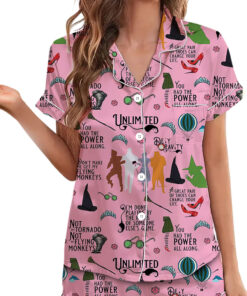 The Wizard Of Oz Satin Pajamas Set For Women