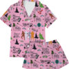 The Wizard Of Oz Satin Pajamas Set For Women