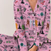 The Wizard Of Oz Satin Pajamas Set For Women