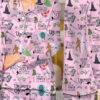The Wizard Of Oz Satin Pajamas Set For Women