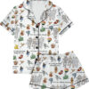 The Wizard Of Oz Satin Pajamas Set For Women