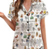 The Wizard Of Oz Satin Pajamas Set For Women