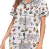 The Wizard Of Oz Satin Pajamas Set For Women