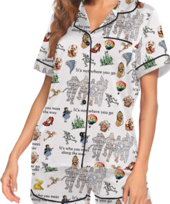 The Wizard Of Oz Satin Pajamas Set For Women