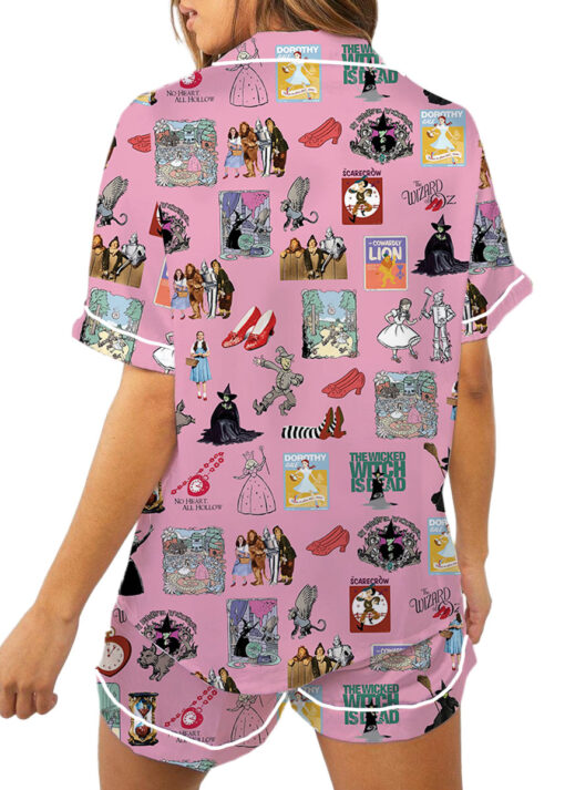 The Wizard Of Oz Satin Pajamas Set For Women