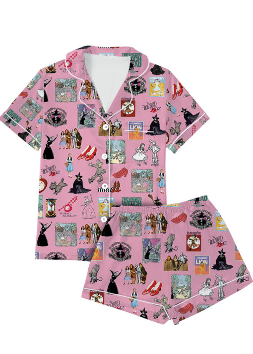 The Wizard Of Oz Satin Pajamas Set For Women