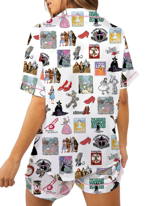 The Wizard Of Oz Satin Pajamas Set For Women