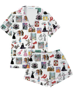 The Wizard Of Oz Satin Pajamas Set For Women