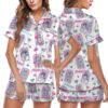 Saya Boys Soda Pop Satin Pajamas Set For Women