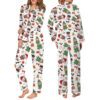 Labubu Christmas Satin Pajamas Set For Women