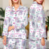 Saya Boys Soda Pop Satin Pajamas Set For Women