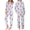 Saya Boys Soda Pop Satin Pajamas Set For Women