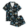 Hunting Retro Movie Satin Pajamas Set For Women