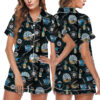 Hunting Retro Movie Satin Pajamas Set For Women