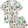 Buddy The Elf Christmas Satin Pajamas Set For Women