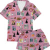 Wizard Of Oz Satin Pajamas Set For Women