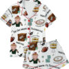 Griswold Christmas Satin Pajamas Set For Women