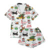 Griswold's Family Christmas Satin Pajamas Set