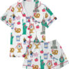 Christmas A Savior Silky Satin Pajamas Set