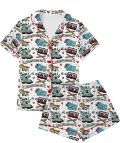 Gen-X Forever Satin Pajamas Set For Women