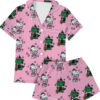 Snoopy Wicked Silky Satin Pajamas Set For Women