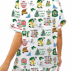 Buddy The Elf Christmas Satin Pajamas Set For Women