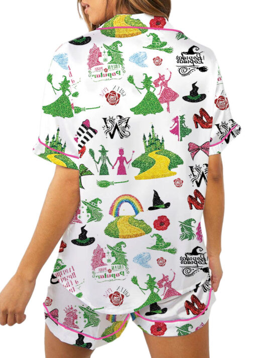 Wicked Changed For Good Satin Pajamas Set For Women