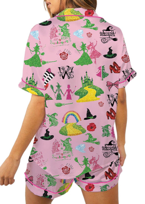 Wicked Changed For Good Satin Pajamas Set For Women