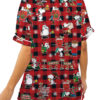 Snoopy Peanuts Christmas Satin Pajamas set For Women