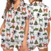 You Serious Clark Christmas Silky Satin Pajama Set