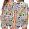 Shady Pines Retirement Home Satin Pajamas Set For Women
