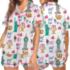 Christmas A Savior Silky Satin Pajamas Set