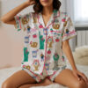 Christmas A Savior Silky Satin Pajamas Set