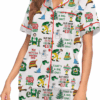 Buddy The Elf Christmas Satin Pajamas Set For Women