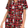 Snoopy Peanuts Christmas Satin Pajamas set For Women