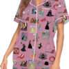 Wizard Of Oz Satin Pajamas Set For Women