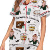 Griswold Christmas Satin Pajamas Set For Women