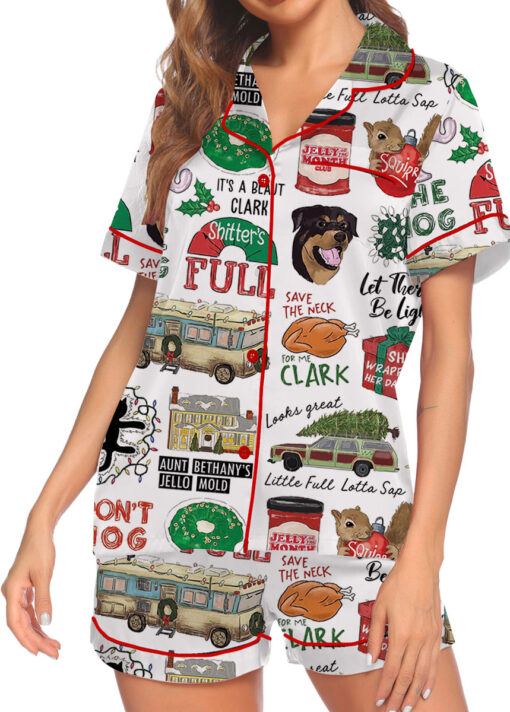 It's A Beaut Clark Satin Pajamas Set For Women